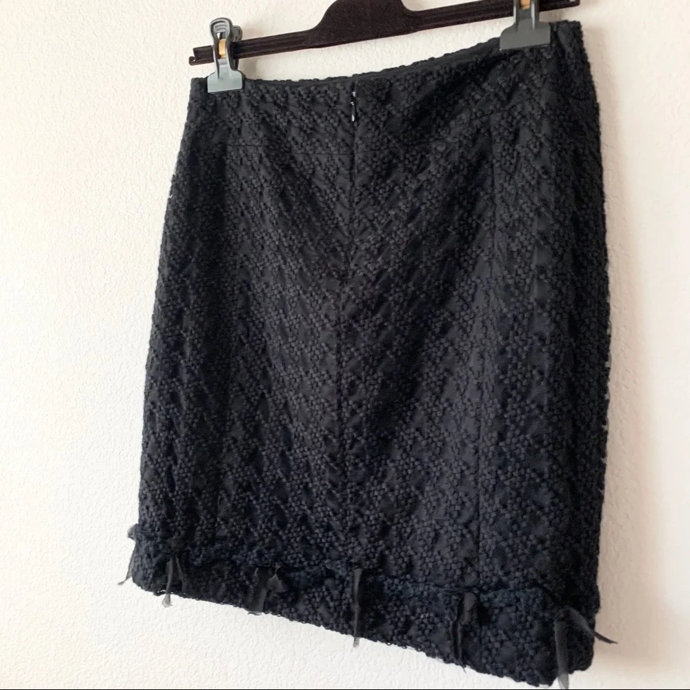 CHANEL houndstooth embroidery